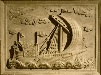 Detail of a Venetian Warship from the Mausoleum of Girolamo Michiel